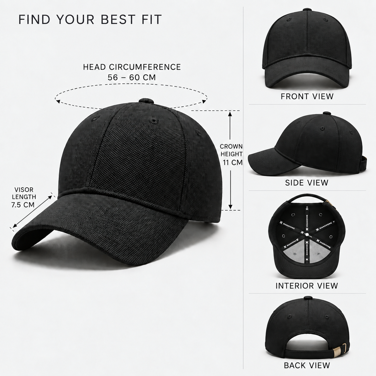 Thrives Outdoor | Brimley Minimalist Adjustable Baseball Cap