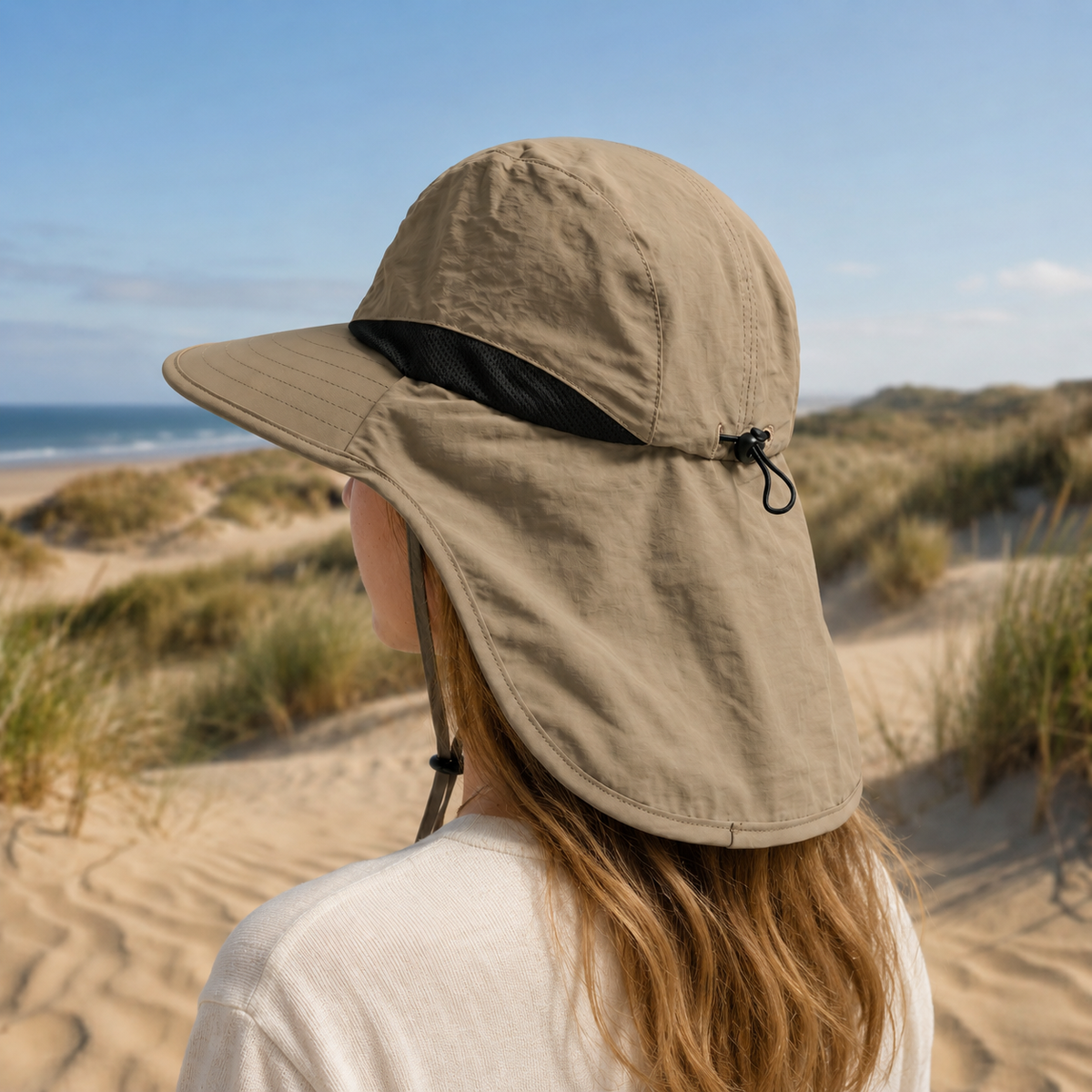 Thrives Outdoor | Brimwick Wide-Brim Hat with Neck Protection