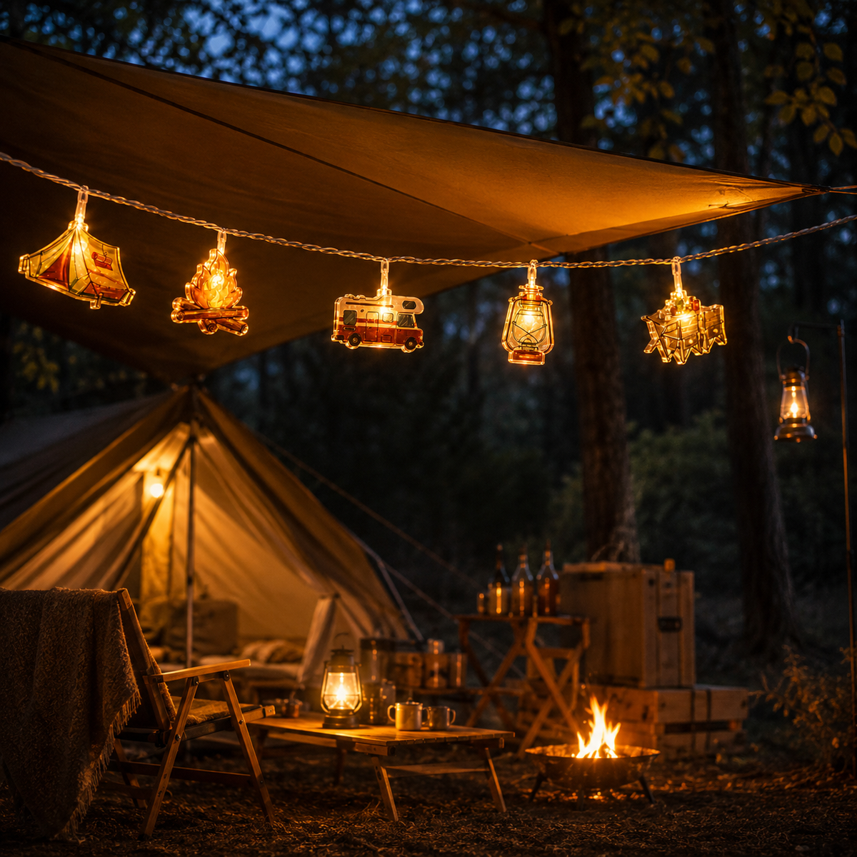 Thrives Outdoor | CampGlow String Lights