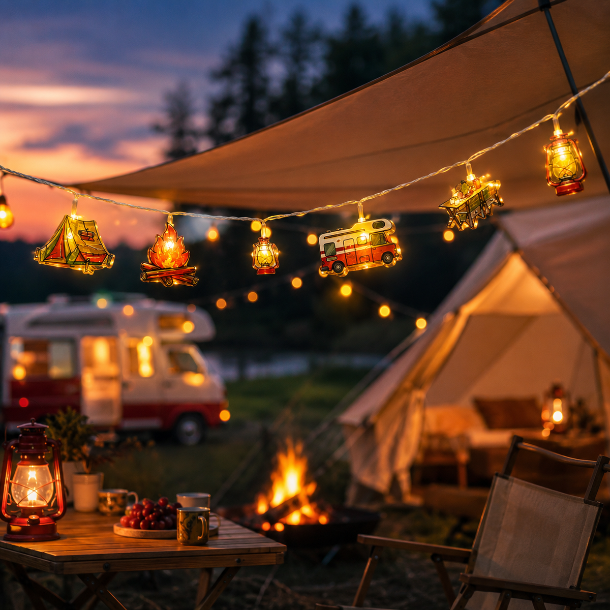 Thrives Outdoor | CampGlow String Lights
