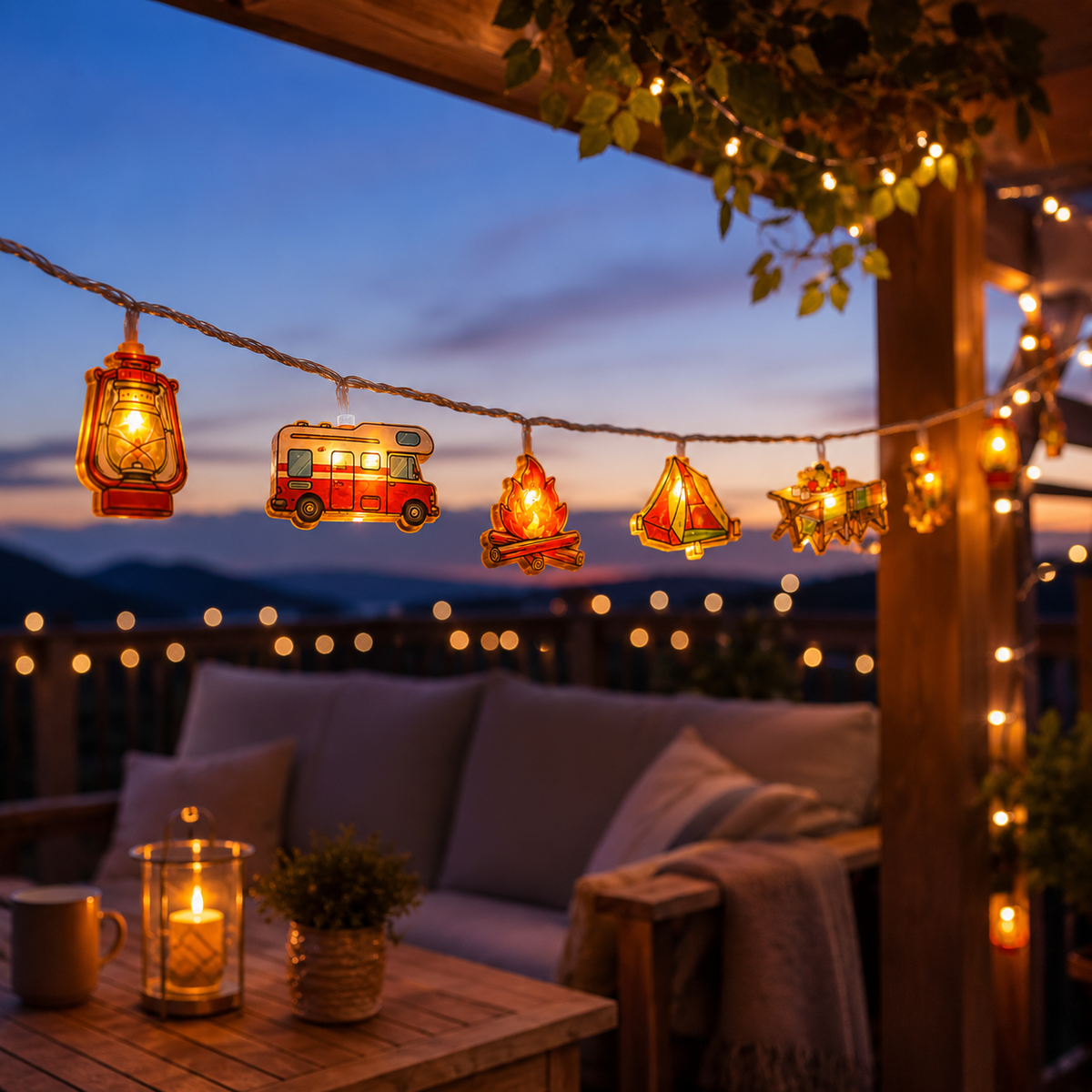 Thrives Outdoor | CampGlow String Lights