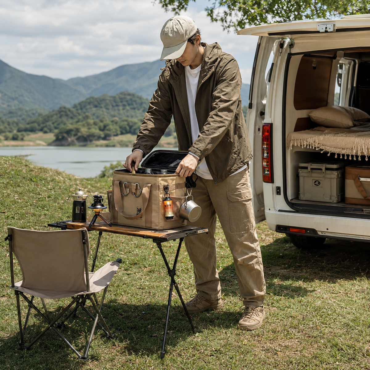 Thrives Outdoor | Camporoak Insulated Folding Storage Box