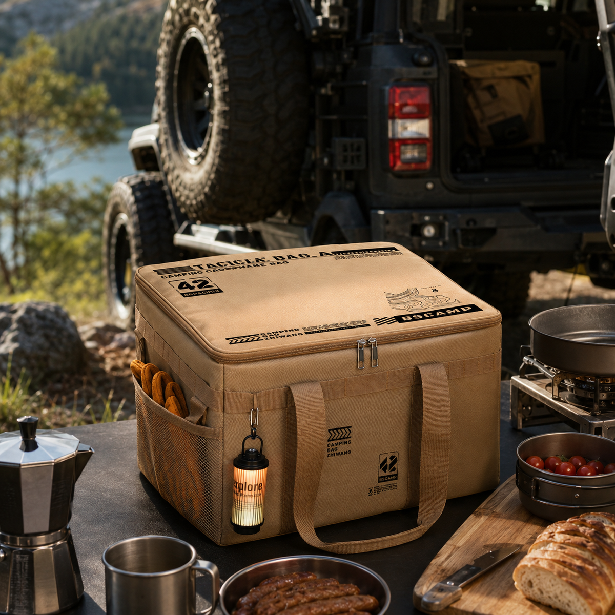 Thrives Outdoor | Camporoak Insulated Folding Storage Box