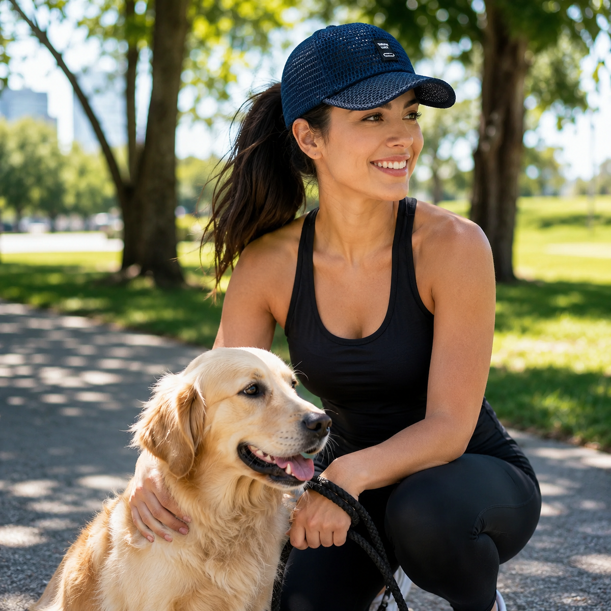 Thrives Outdoor | Meshwick Breathable Mesh Snapback Baseball Cap