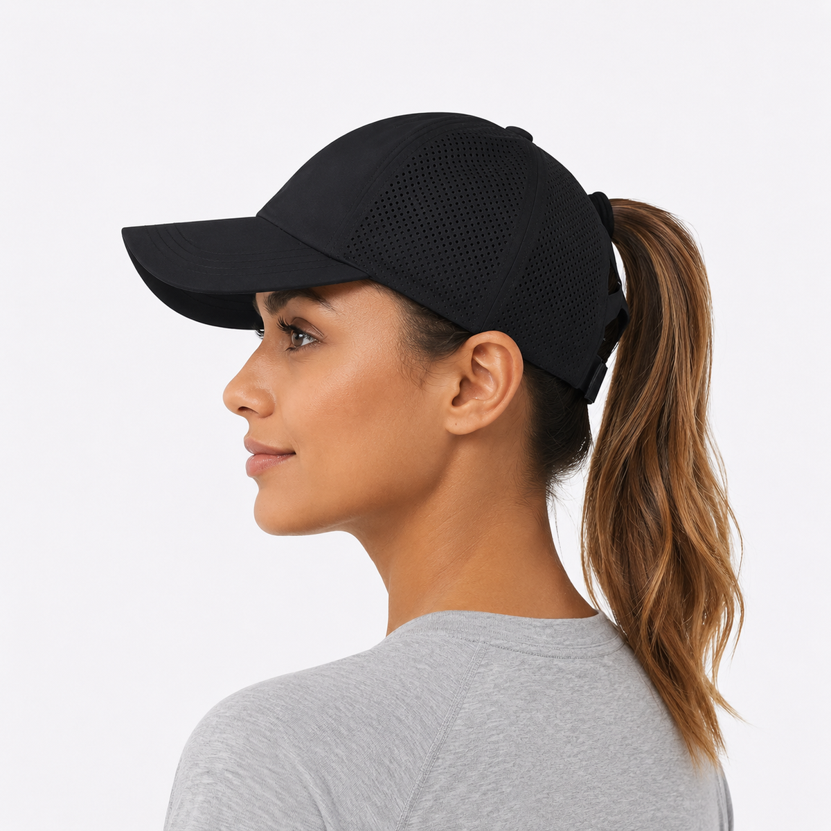 Thrives Outdoor | Ponytaila Crossback Ponytail Sports Cap