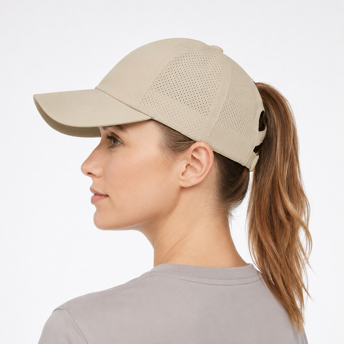 Thrives Outdoor | Ponytaila Crossback Ponytail Sports Cap