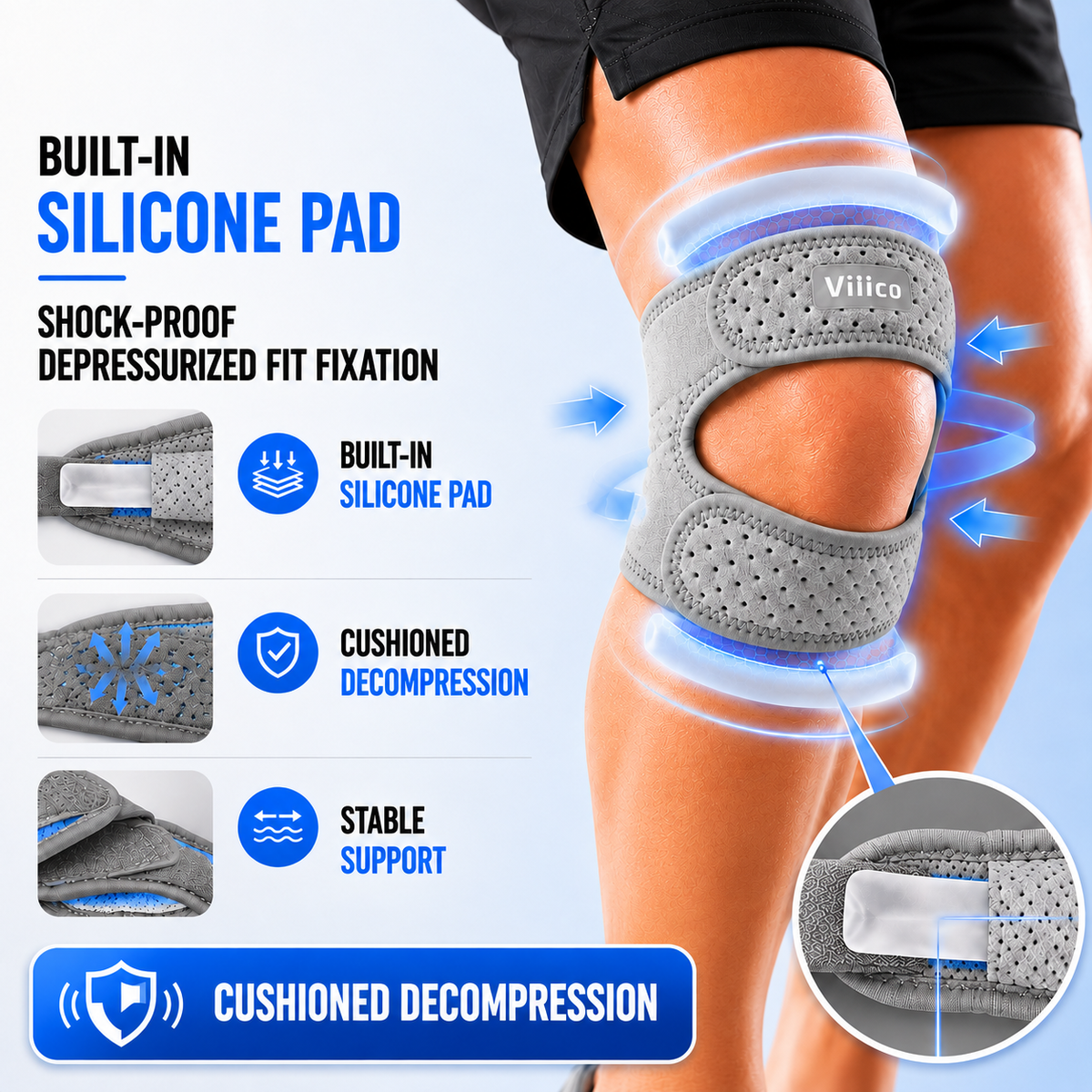 Thrives Outdoor | KnevoPro Adjustable Patellar Support Strap