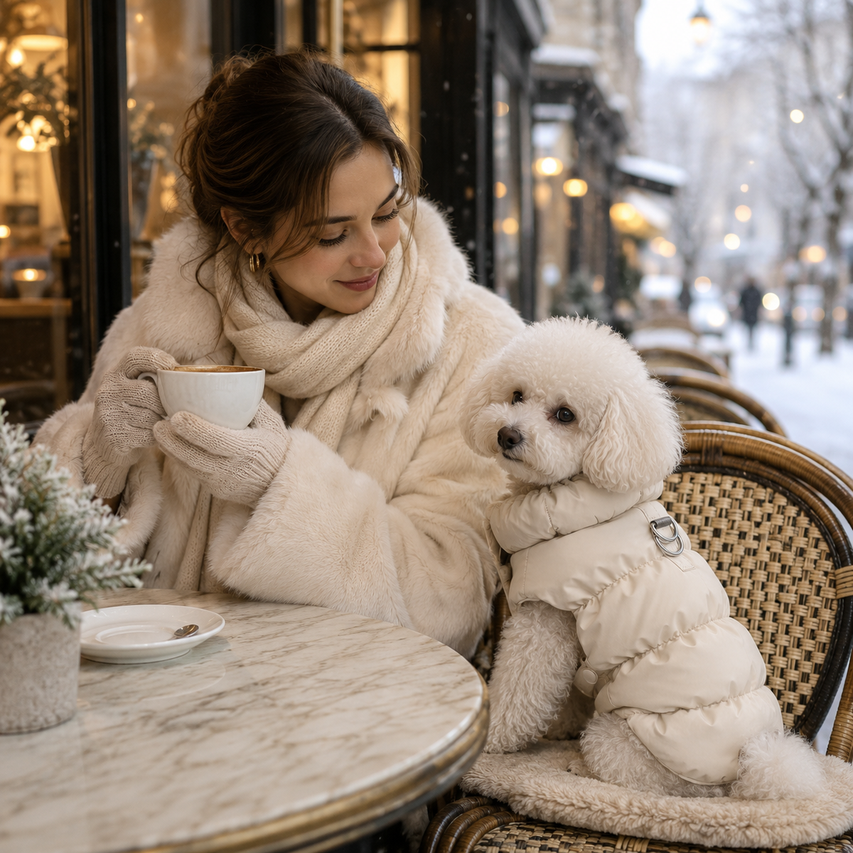 Winter Quilted Dog Jacket