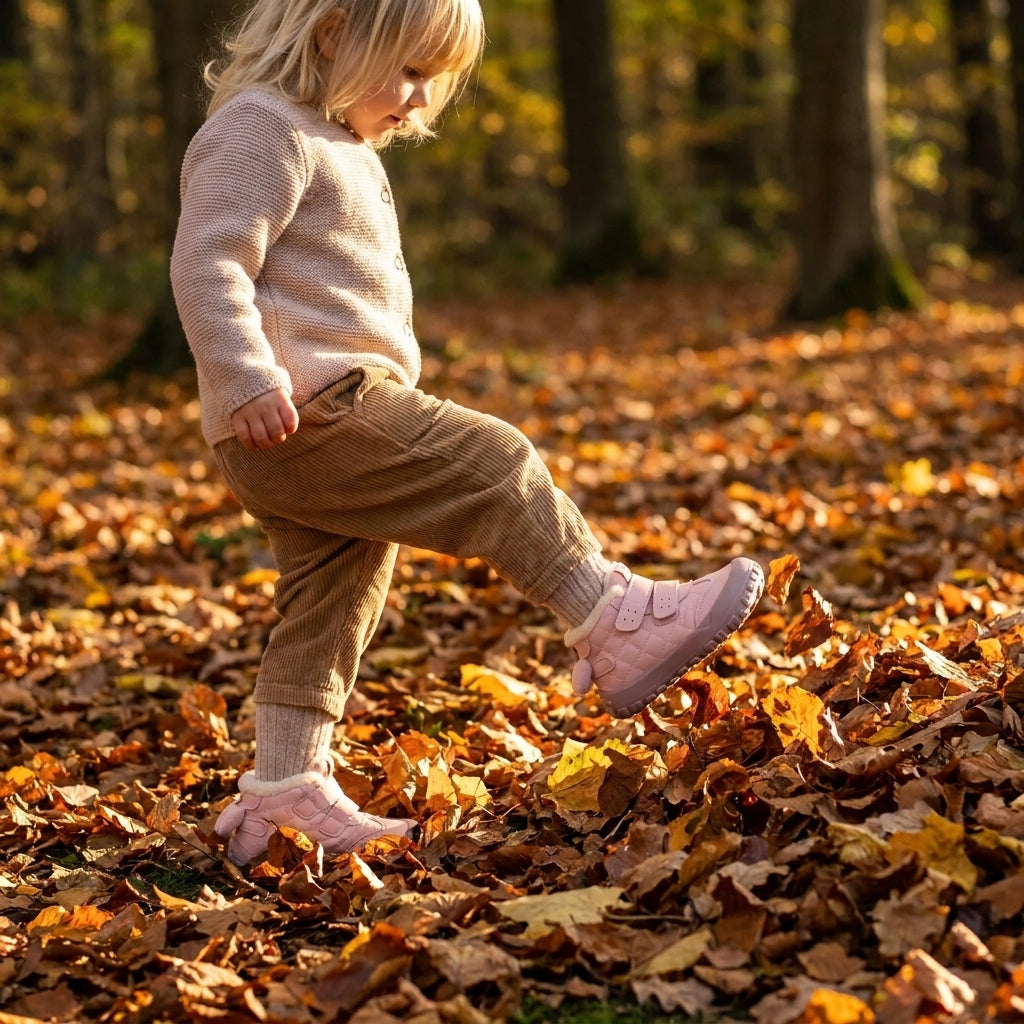 Fleece Winter Boots | Warm Fleece Shoes for First Steps