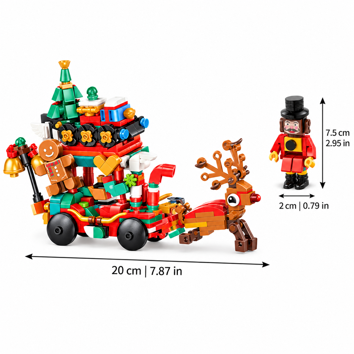 24-Day Building Block Advent Calendar for Little Creators