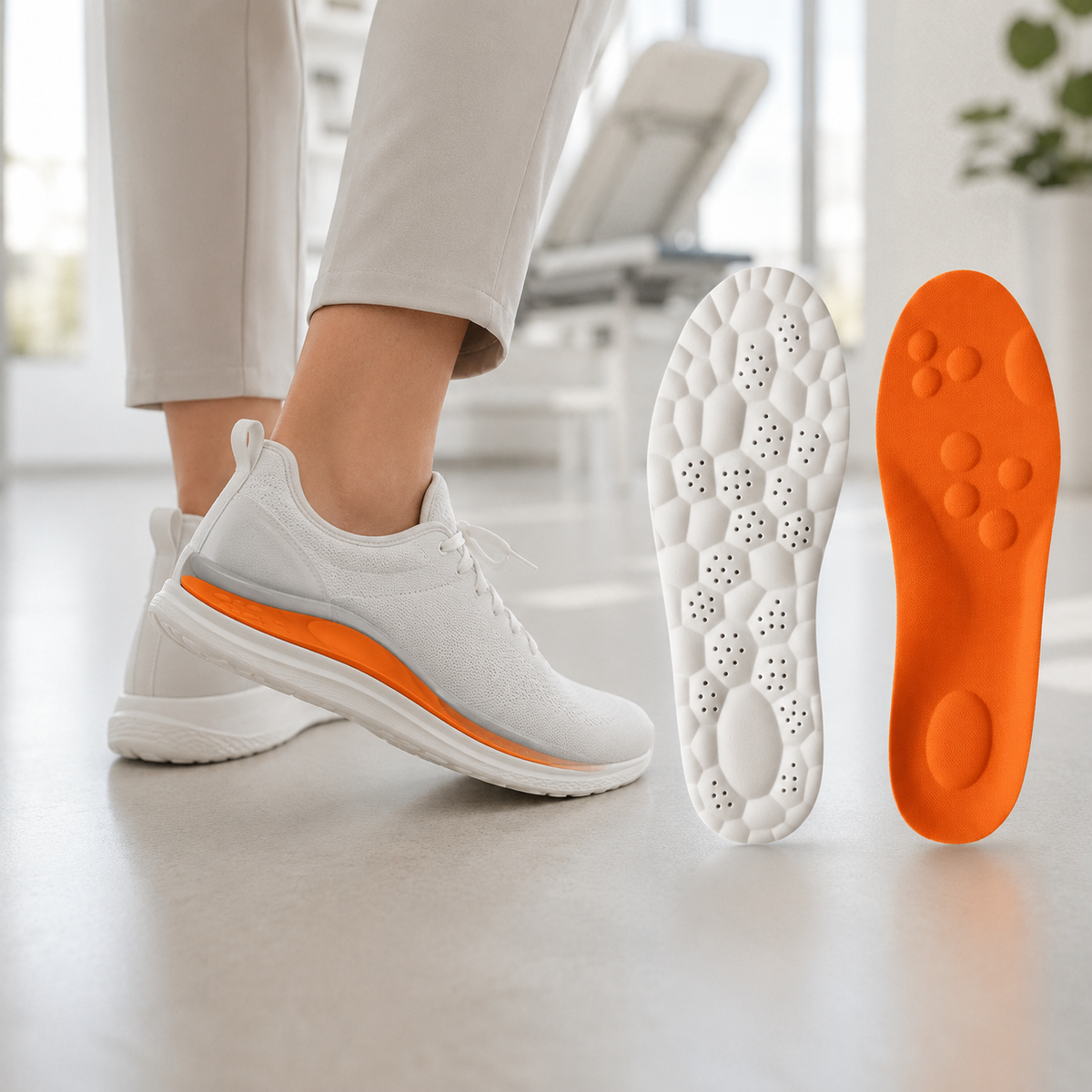 Thrives Outdoor | CloudStep Premium Shoe Insoles with Arch Support