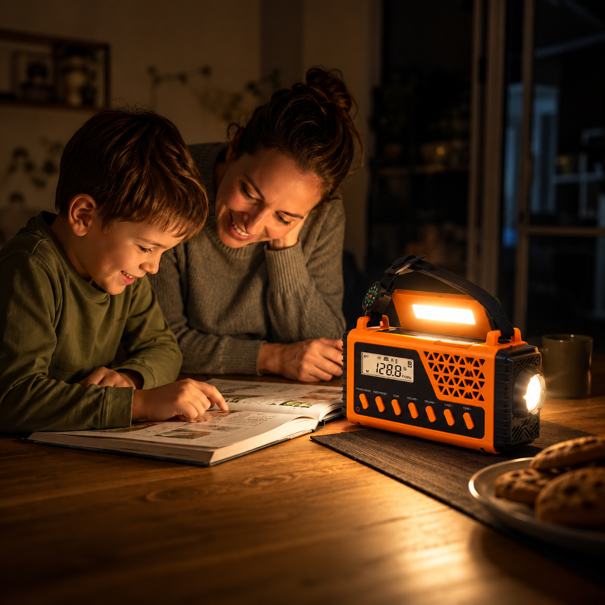 Thrives Outdoor | Crankoni Hand Crank Emergency Radio