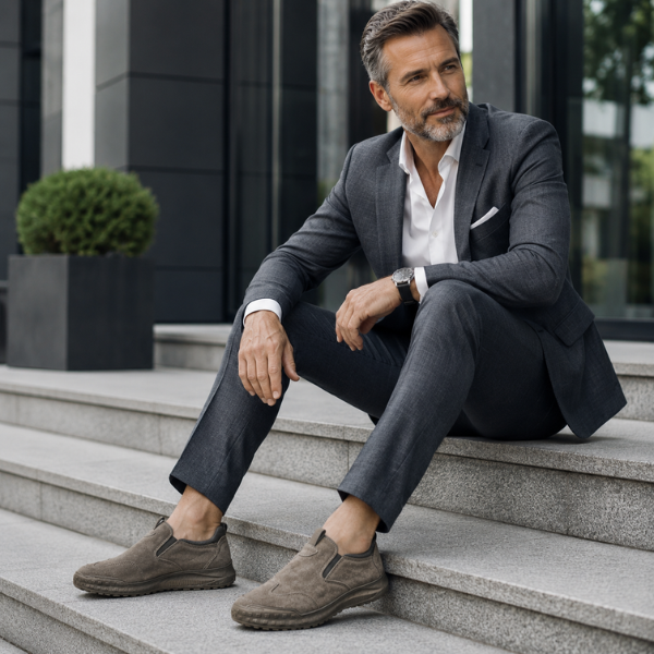 Men's Very Lightweight Shoes with Non-Slip Sole