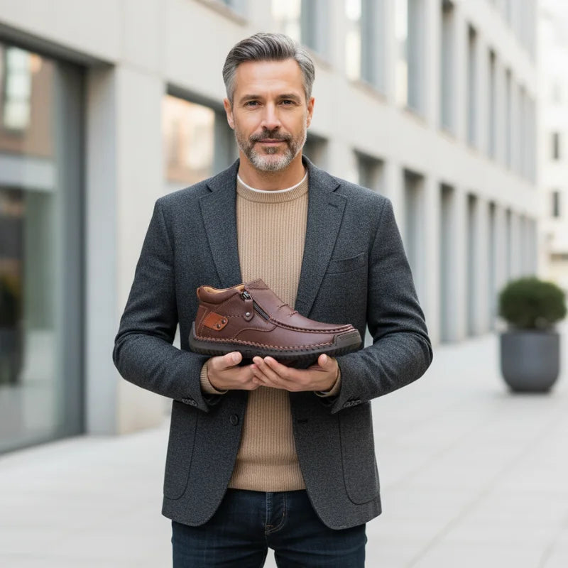 Handmade Leather Shoes Combining Comfort and Character