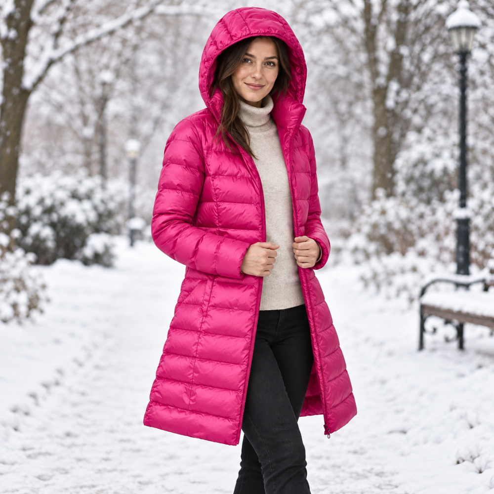 Puffer Coat, Lightweight Packable Down Coat