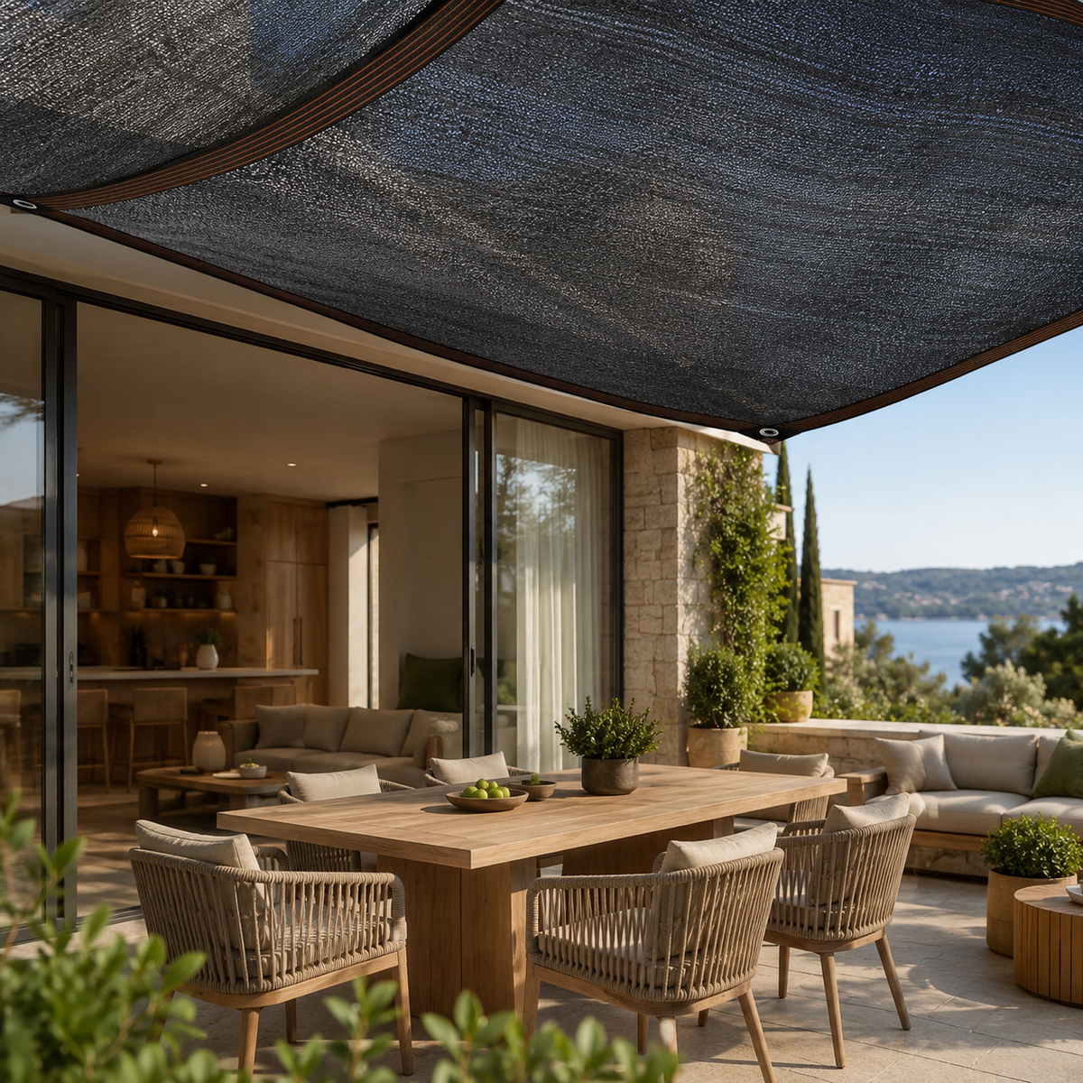 Education Centre Shade Sail Heavy Duty Shade Mesh