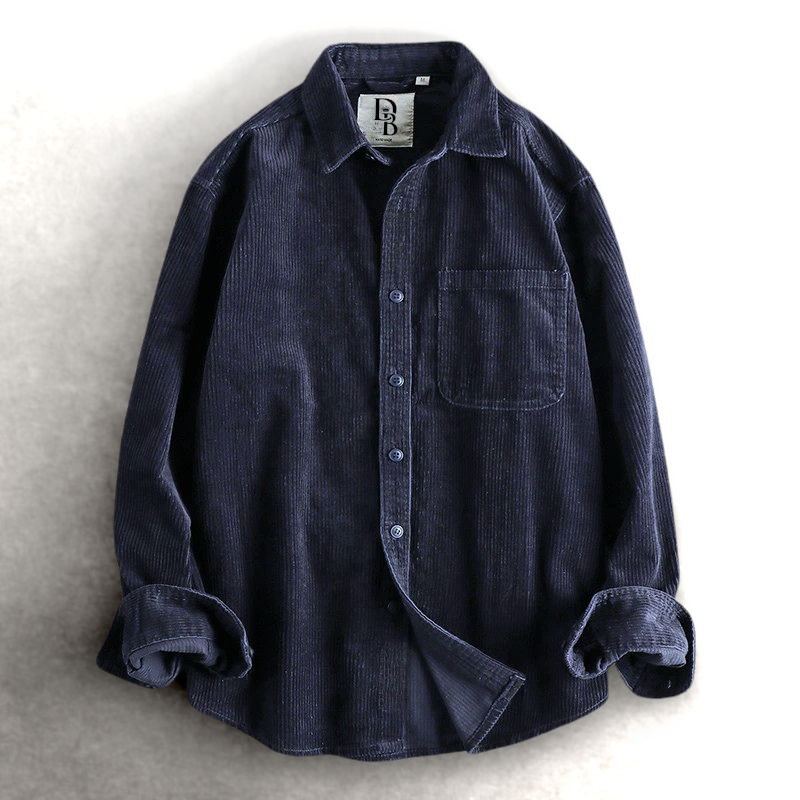 Everett Cotton Corduroy Shirt