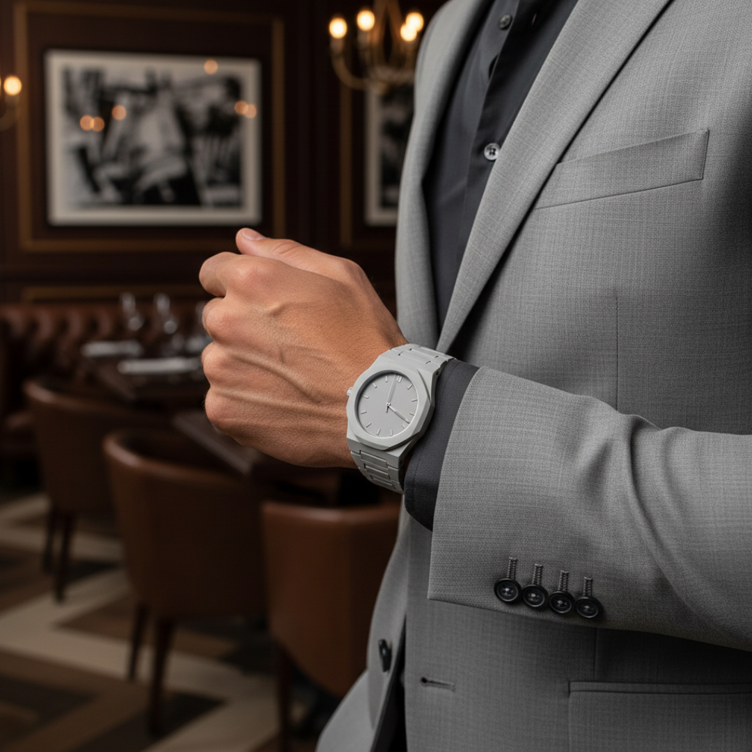 KRONOS Watch – Black Polycarbonate Edition