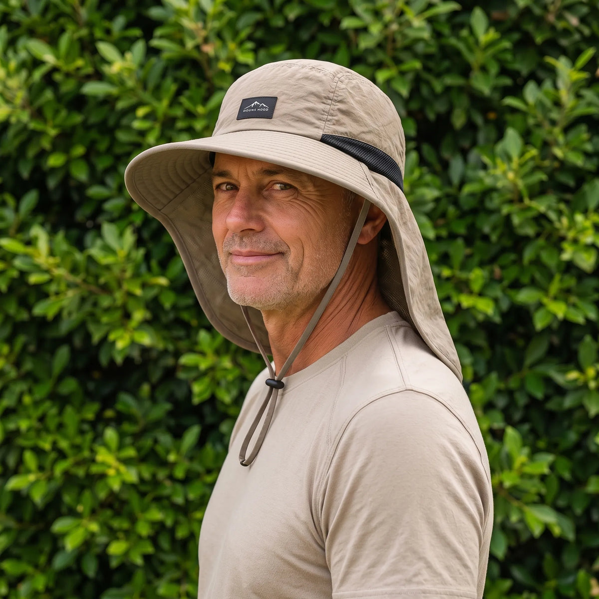 Garden Yard Work Sun Hat With Full Neck Flap | UPF 50+