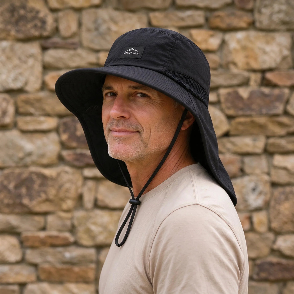 Garden Yard Work Sun Hat With Full Neck Flap | UPF 50+