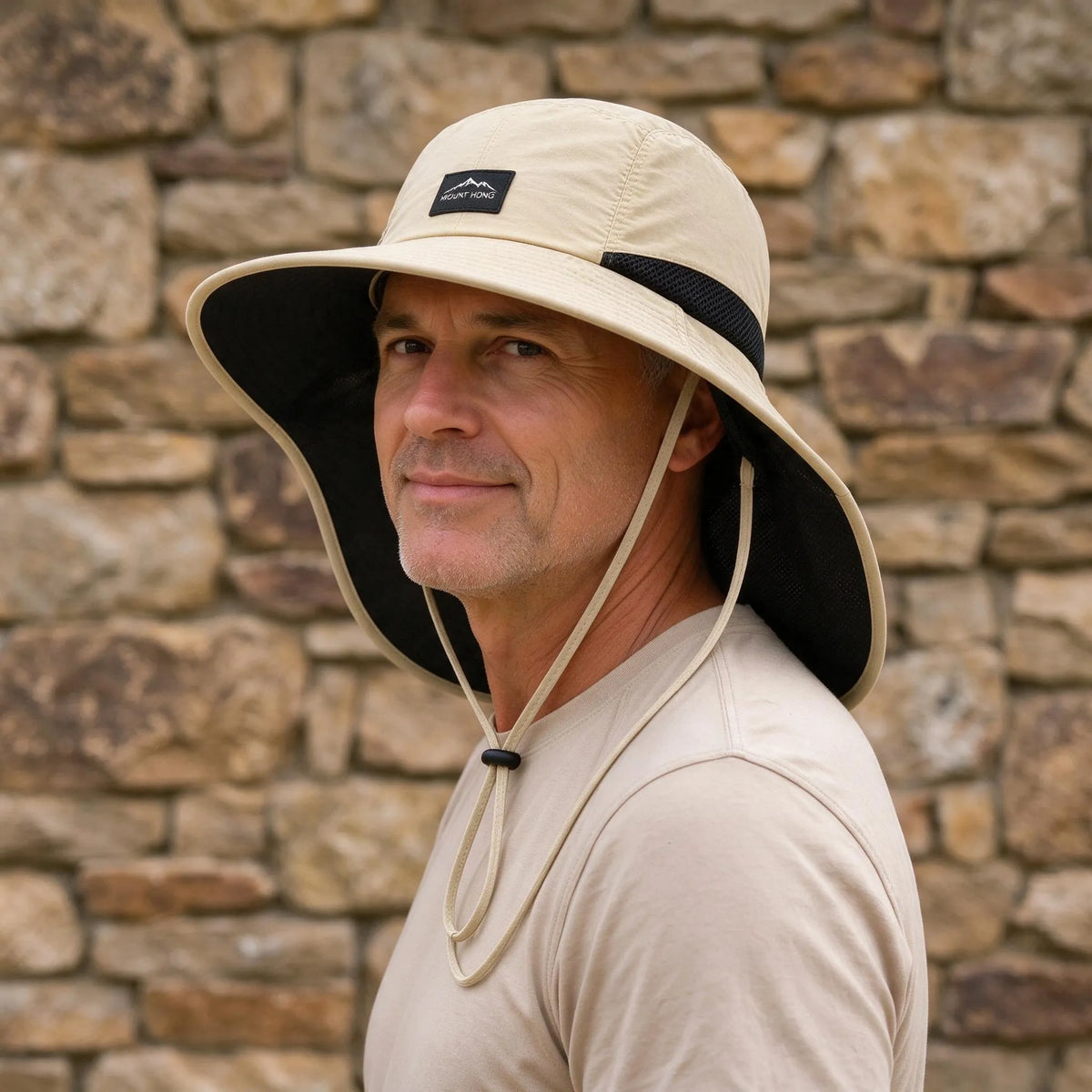 Garden Yard Work Sun Hat With Full Neck Flap | UPF 50+