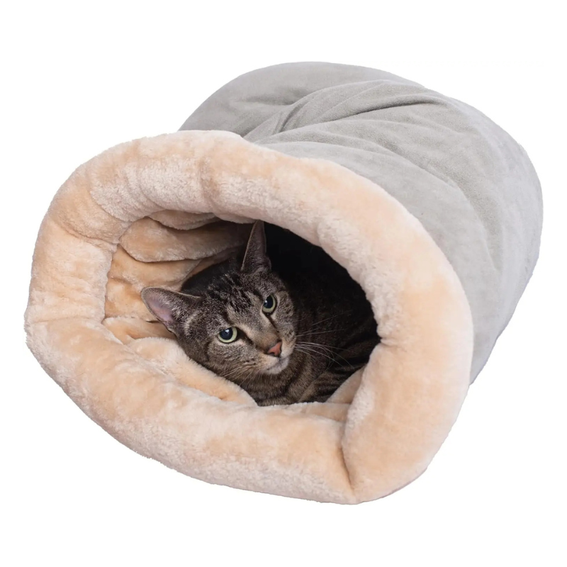 Soft Cave Bed for Curled-Up Comfort