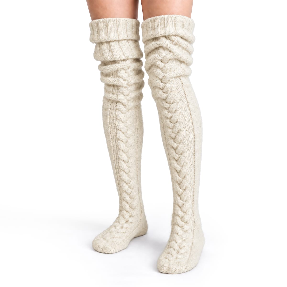 Warm and Comfortable Knee-High Socks