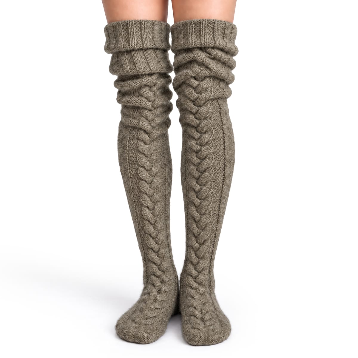 Warm and Comfortable Knee-High Socks