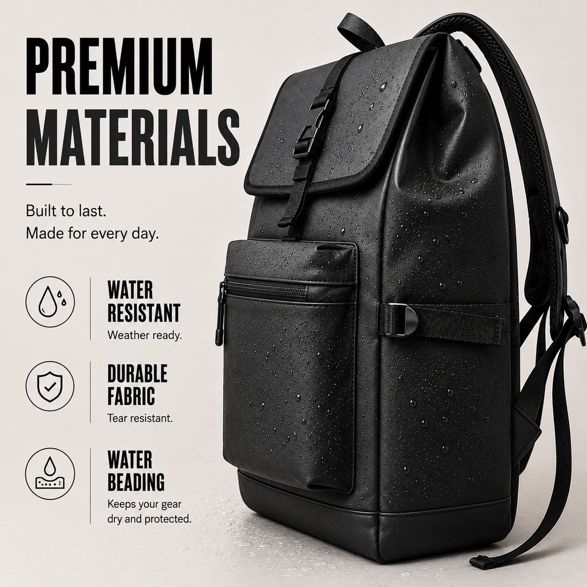 Thrives Outdoor | Large Capacity Commuter Backpack