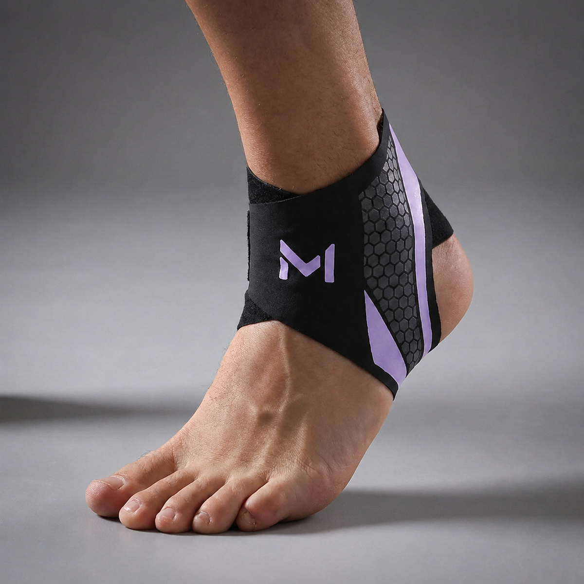 Low Profile Ankle Brace | Slim Adjustable Support Sleeve