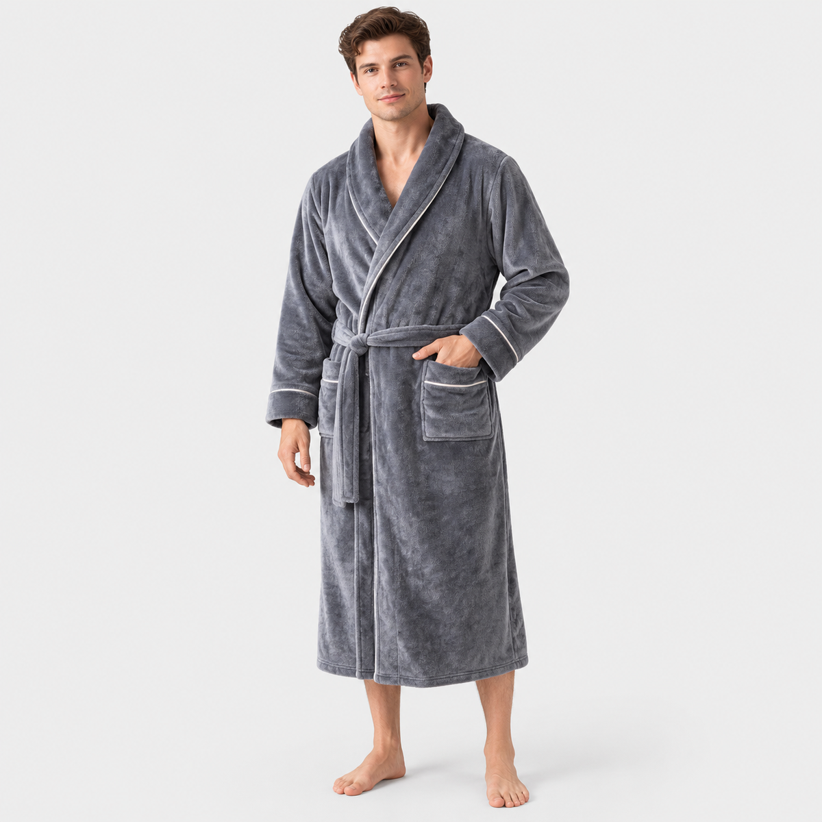 Thrives Outdoor | Veluroan Long Bathrobe