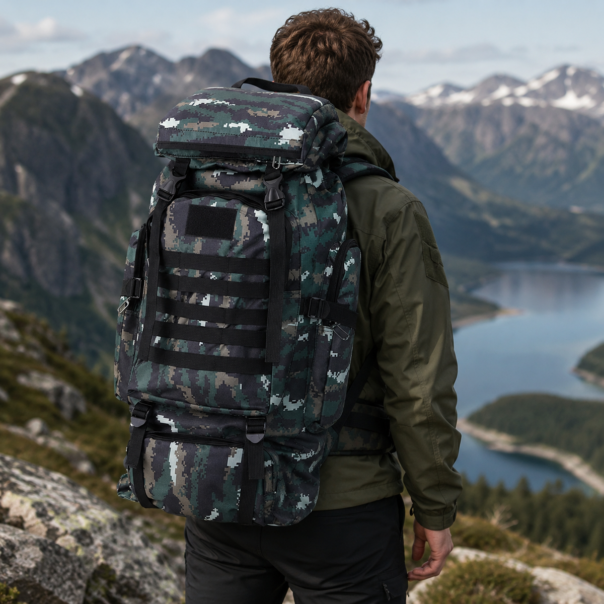 Thrives Outdoor | 80 Litre Trekking Backpack