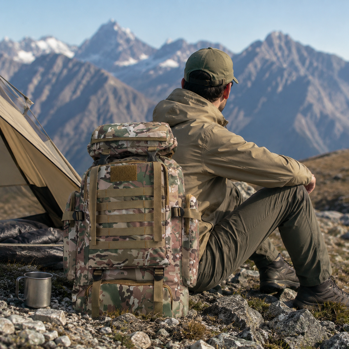 Thrives Outdoor | 80 Litre Trekking Backpack