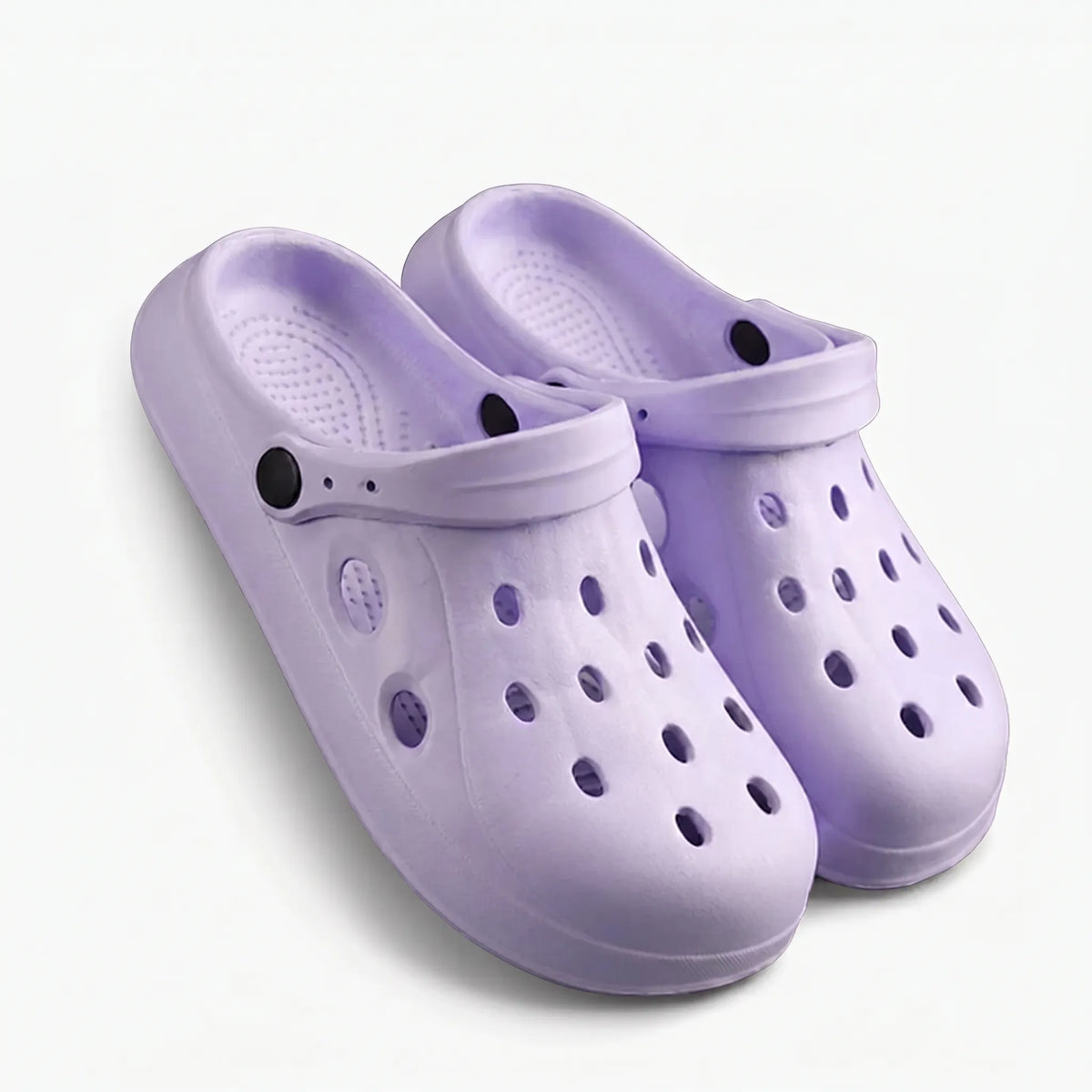 Garden clogs slip-on breathable wide toe box non-slip sole