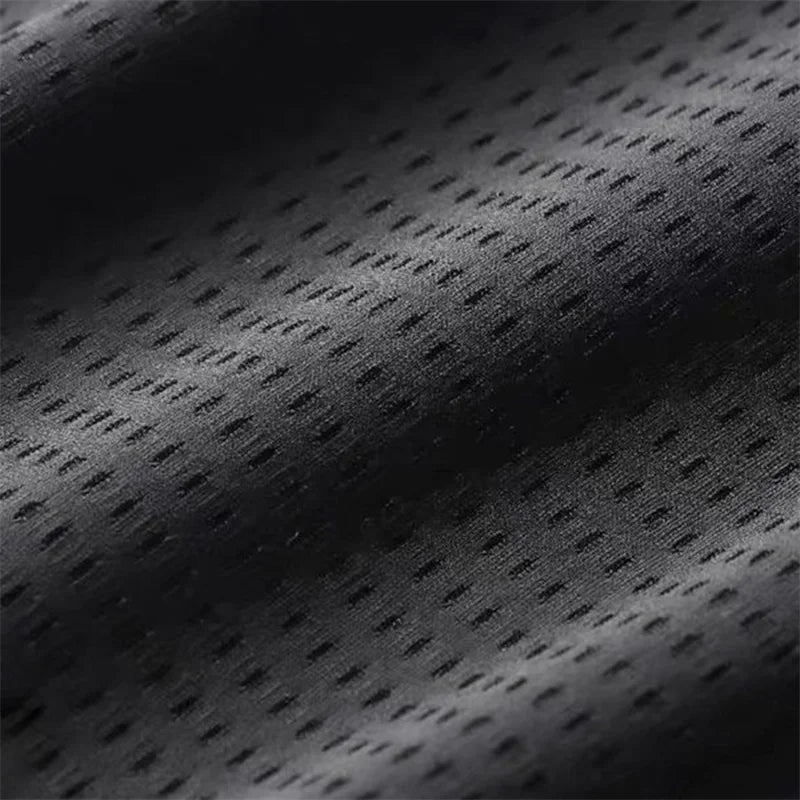 Quick-dry breathable jogging pants with ankle taper and adjustable waistband