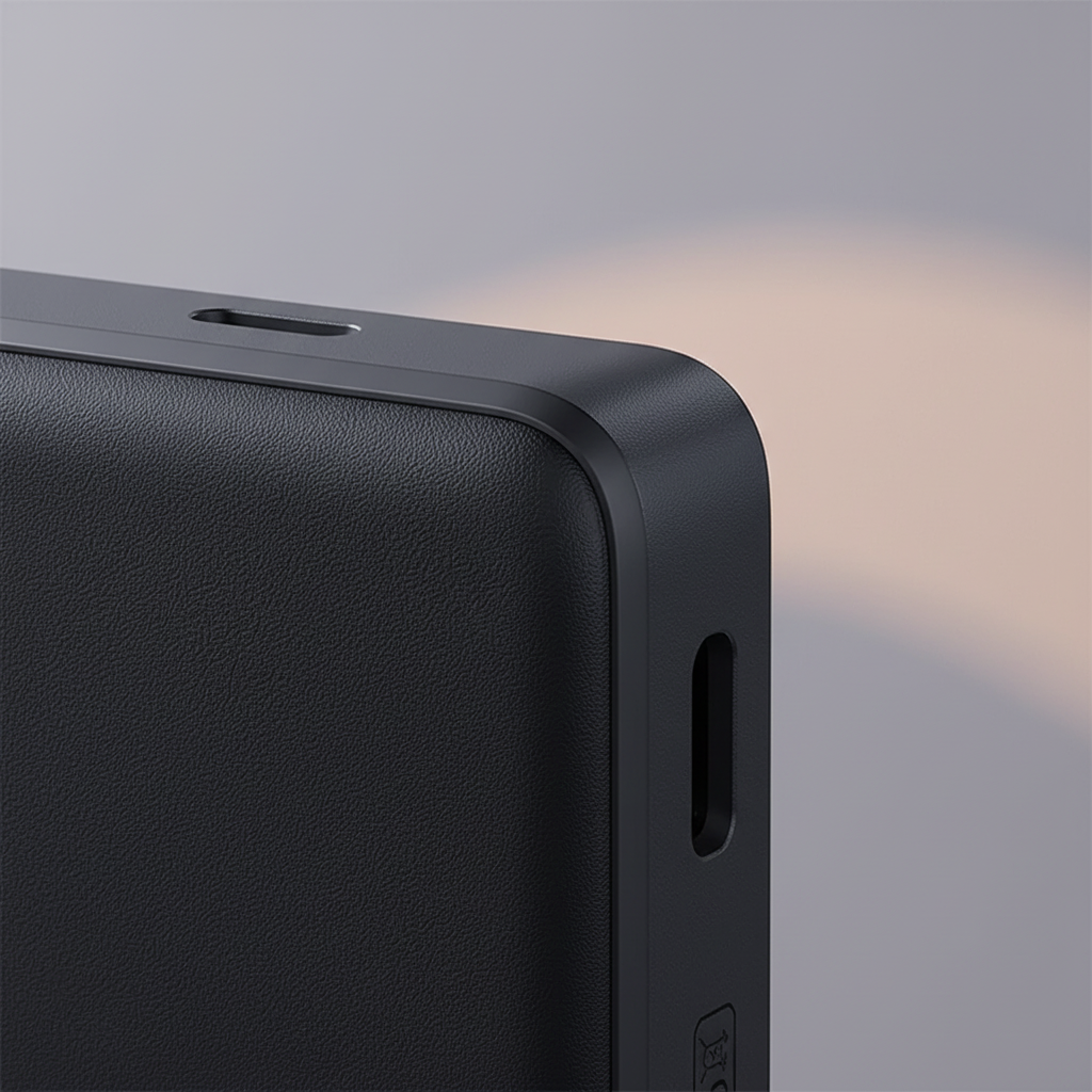 45W magnetic powerbank with wireless Qi2 charging and folding stand