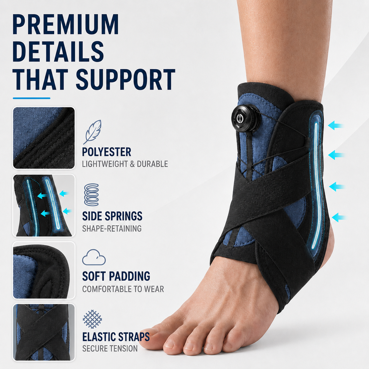 Thrives Outdoor | Ankoraid Adjustable Pressurised Ankle Support