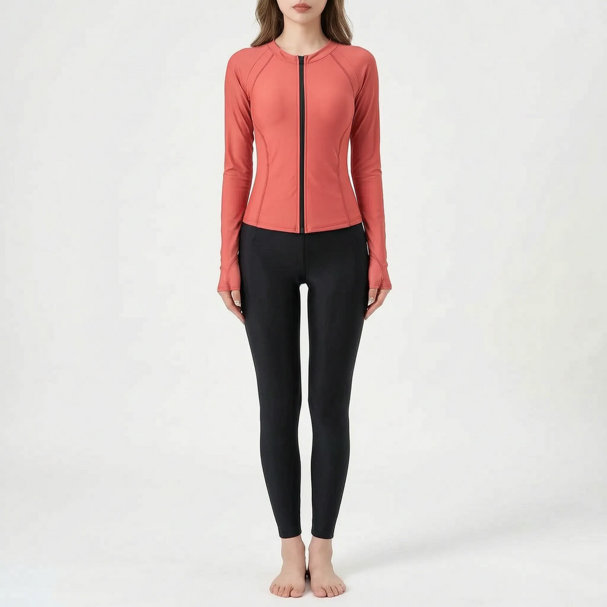 Nordspur | AquaGlide Two-Piece Women's Rash Guard Set