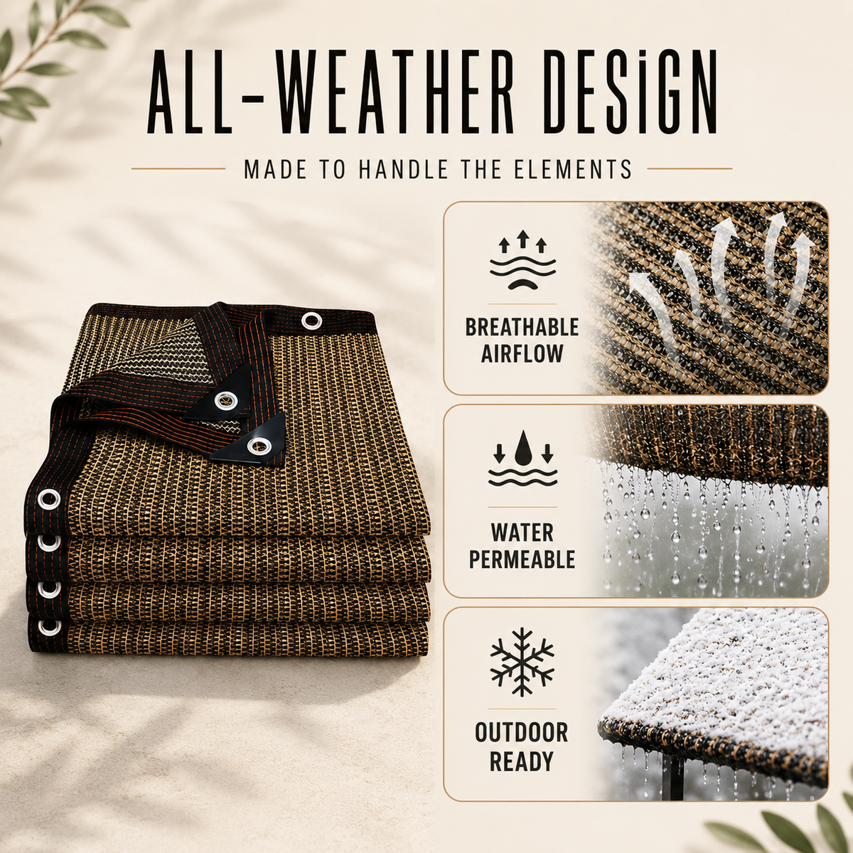 Thrives Outdoor | Aurevo Stretchable Side Shade Panel