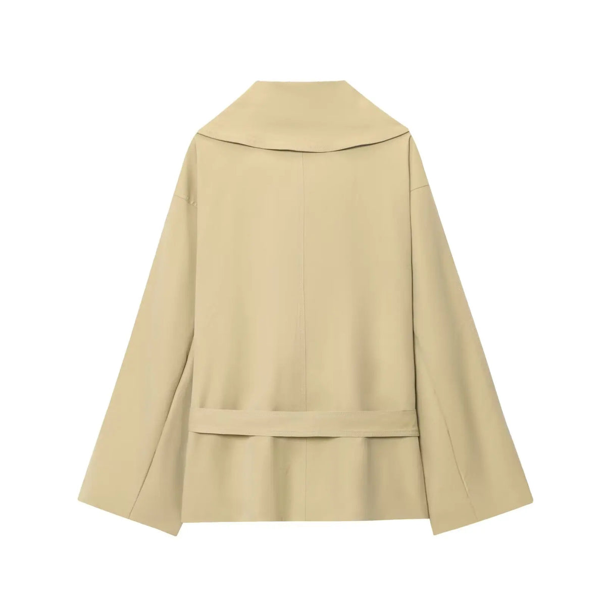 Women's autumn co-ord set with short trousers and long sleeve top