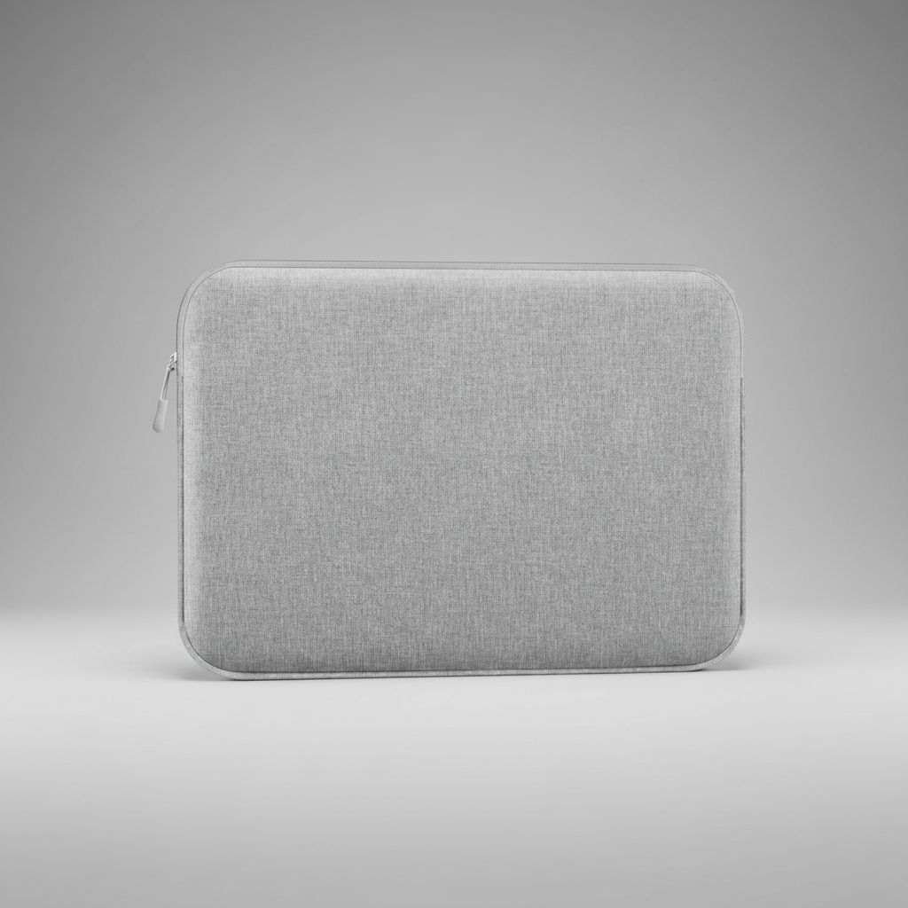 Business slim laptop sleeve nylon water-resistant protection