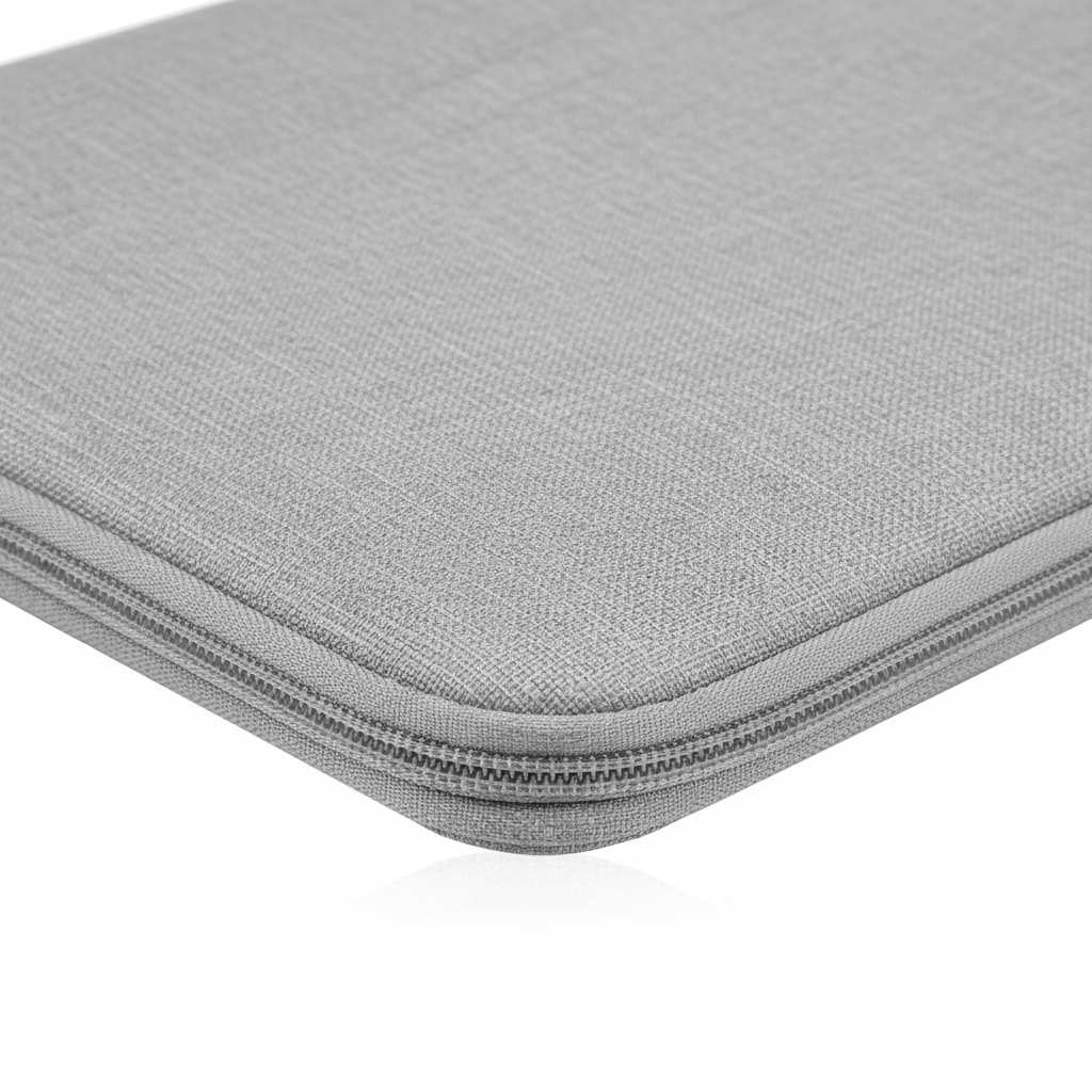 Business slim laptop sleeve nylon water-resistant protection