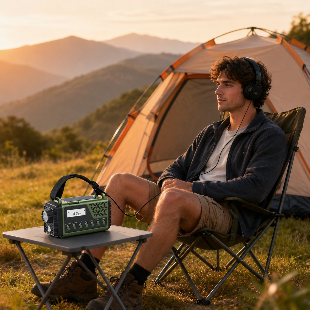 Thrives Outdoor | Crankonix Hand Crank Emergency Radio