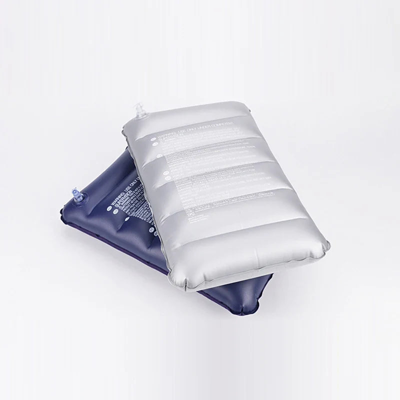 Inflatable travel pillow compact camping cushion ultralight portable