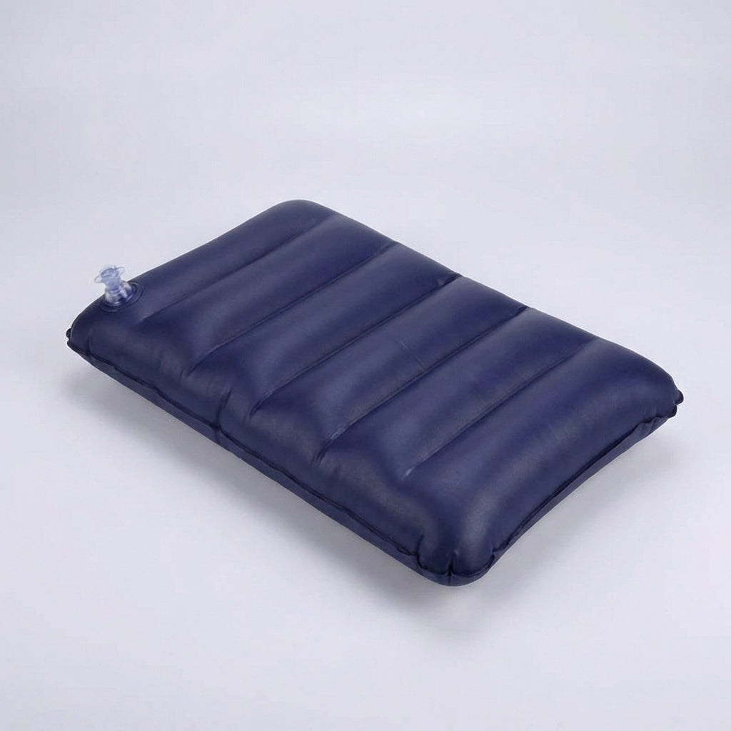 Inflatable travel pillow compact camping cushion ultralight portable