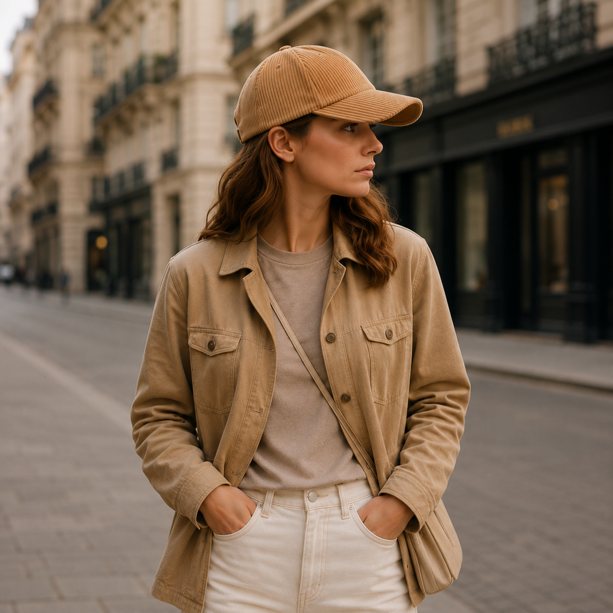 Thrives Outdoor | Duxton Curved Cord Baseball Cap