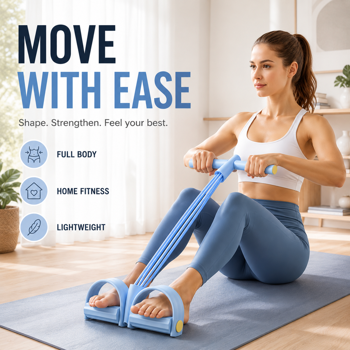 Thrives Outdoor | FlexiPull 6-Tube Resistance Band