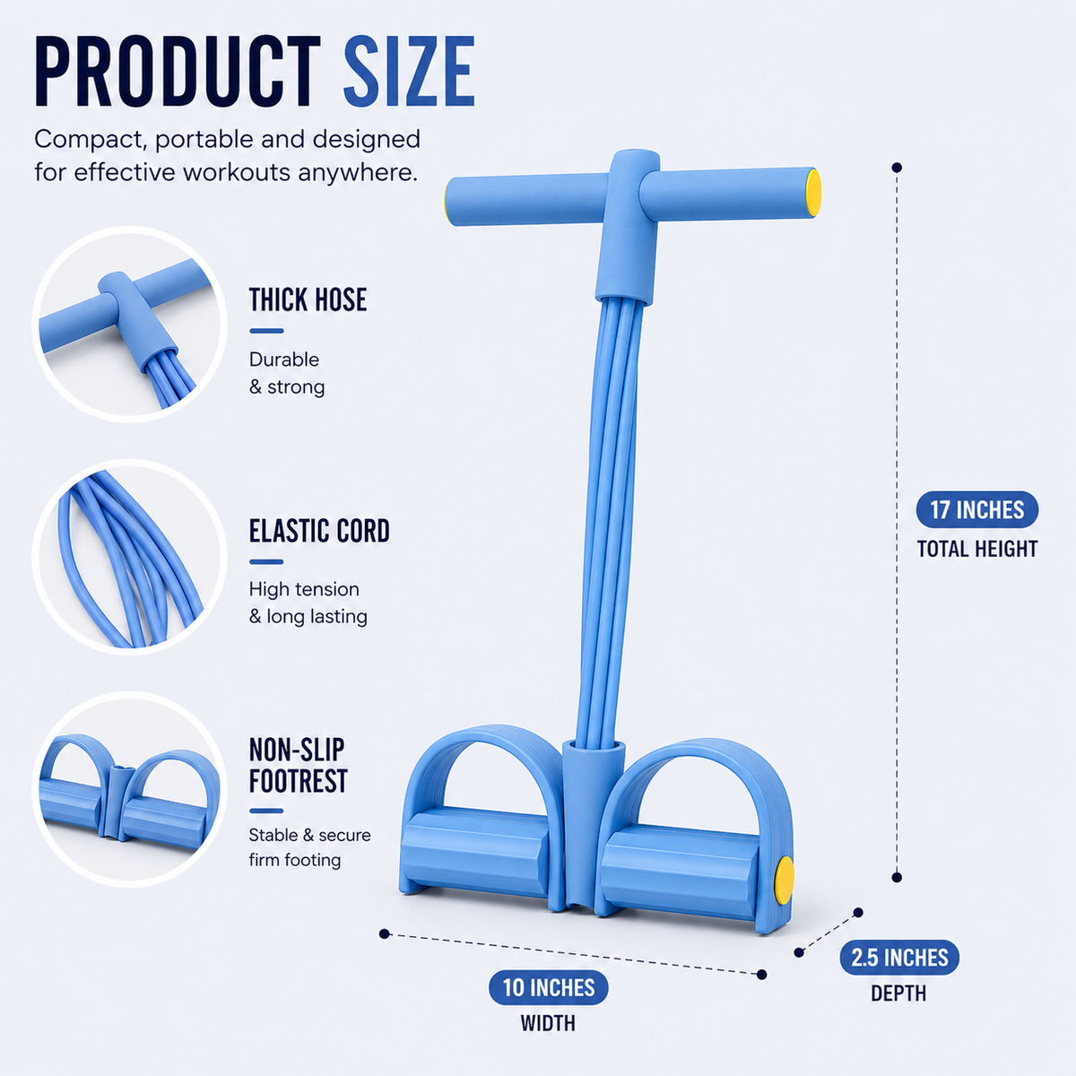 Thrives Outdoor | FlexiPull 6-Tube Resistance Band
