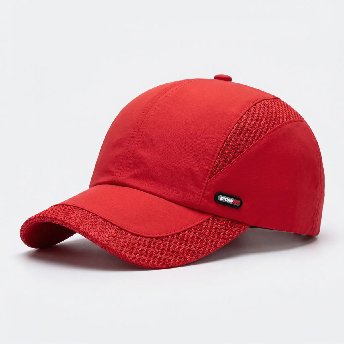 Unstructured baseball cap for activewear and casual wear with adjustable fit