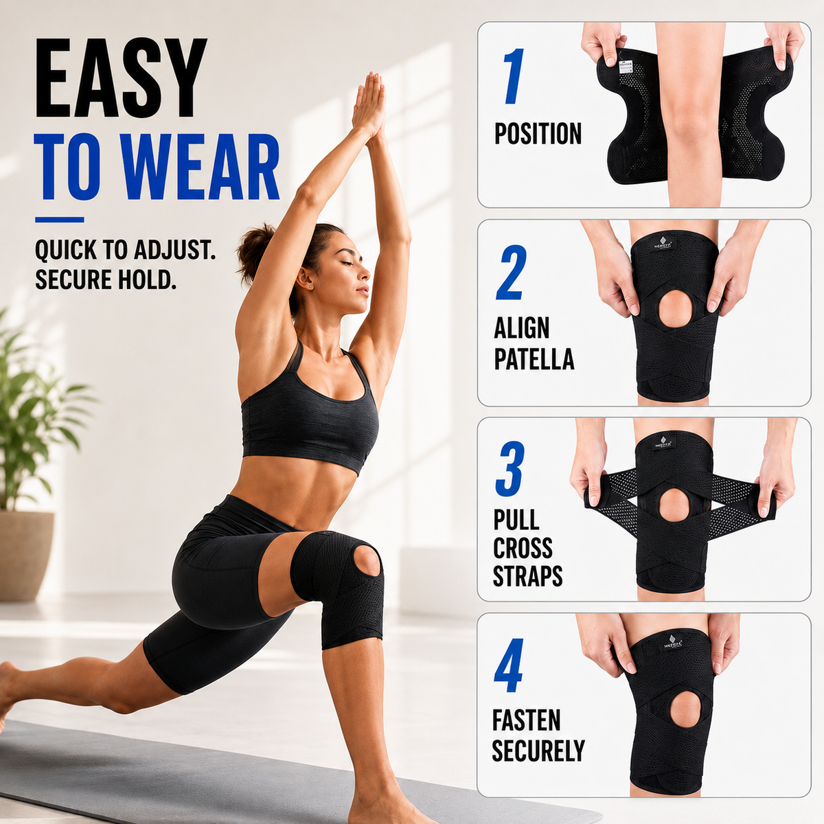 Thrives Outdoor | KnevoFix Adjustable Knee Support Brace
